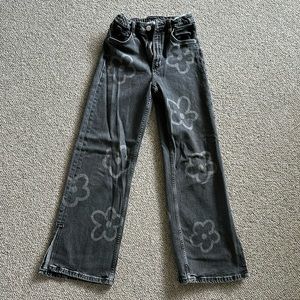 H&M girls wide legs jeans